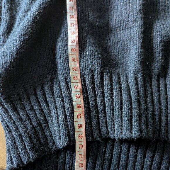 DJAB Navy Blue Striped Sweater w/ Pink Accent – Size L - Picture 6 of 6